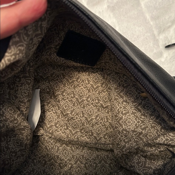 Joy Susan Black Crossbody Bag with Gold Chain - Picture 6 of 6